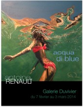 Solo Exhibition "Acqua di blue"  Antoine Renault - Ocean Paintings 2014